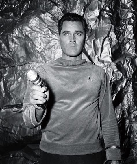 Trekcore Rare Publicity Photo Of Jeffrey Hunter As Captain