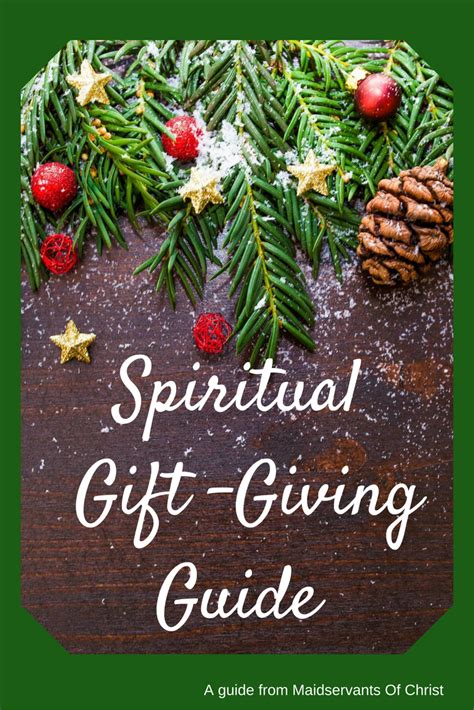Check spelling or type a new query. Maidservants of Christ: Spiritual Gift-Giving Guide