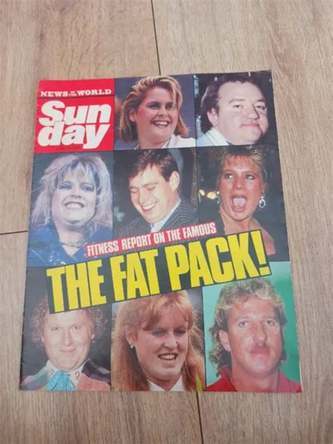 samantha fox news of the world magazine sun april 26th 1987 topless page 3 girls £12 99