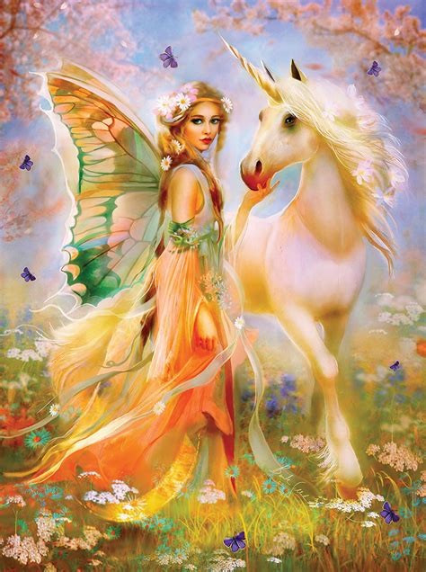 Fairy Princess And Unicorn 1000 Pieces Sunsout Puzzle Warehouse