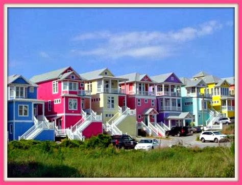 Beach House Exteriors Bright And Bold Colors