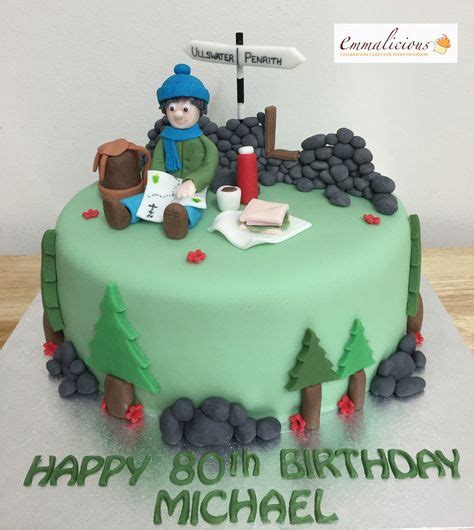 21 Best Hiking Cake Ideas Cake Cake Decorating Themed Cakes