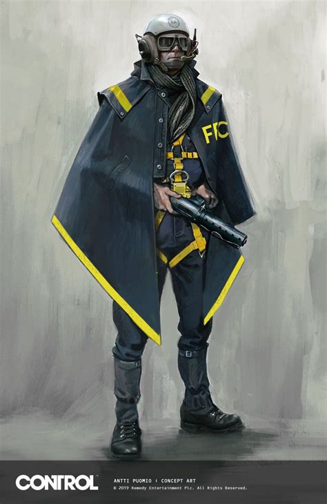 The Art Of Control Character Design Concept Art Characters