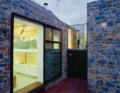 Natural Exterior Stone Wall Design Ideas House Corridor