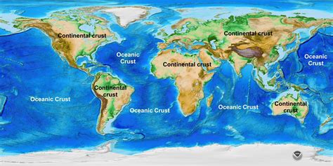 The Earths Crust A Simple Way To View It Geoetc