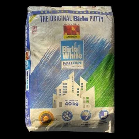 Birla White Wall Care Putty 40 Kg At Rs 630bag In Jalandhar Id