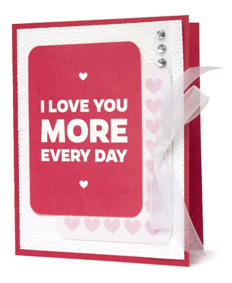 Project Life I Love You More Every Day Card By Sherry Mendoza