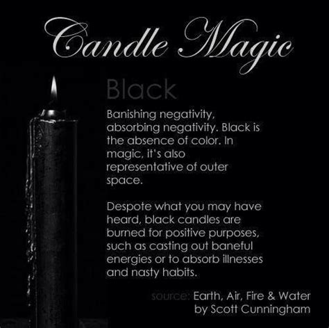 °black ~ Candle Magic Protection Spells Pinterest