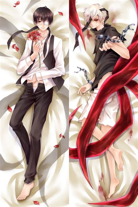 Anime Dakimakura Tokyo Ghoul Kaneki Ken Male Bl Pillow Case Cover Hugging Body Other Anime