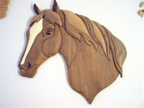 Pin Woodworking Intarsia Horse Patterns Free On Pinterest Wood Photo
