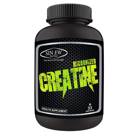 Sinew Nutrition Micronised Creatine Monohydrate 100g Unflavoured