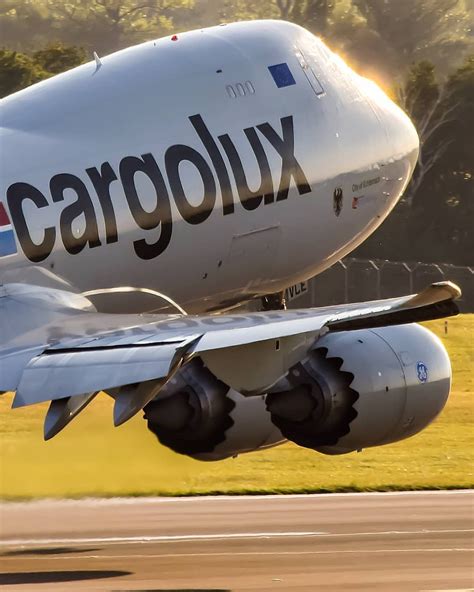 Cargolux Boeing Boeing 747 Taking Off From Vienna 😍 📸by Muc