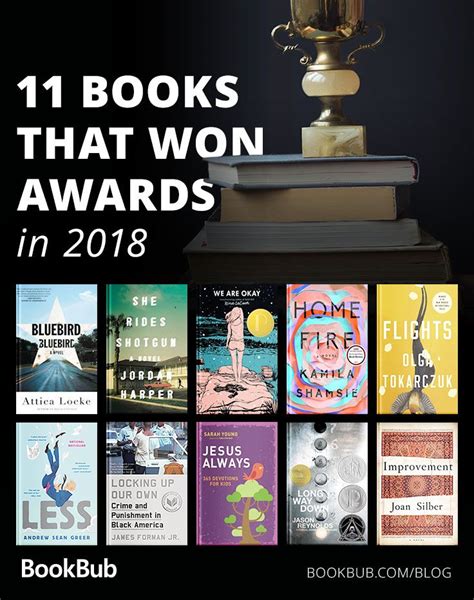 10 Books That Have Won Awards This Year Literary Fiction Books