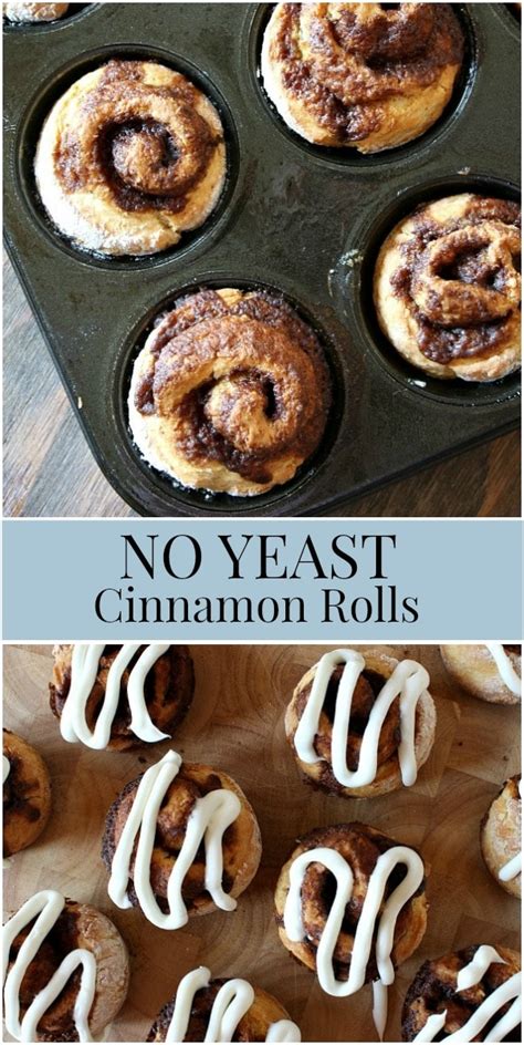 No Yeast Cinnamon Rolls Recipe Girl