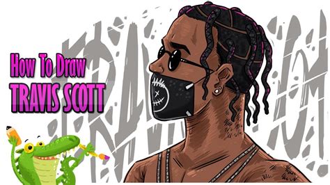Travis scott introduces astronomical into fortnite as well as his very own skin. how to draw Travis Scott | Fortnite - YouTube
