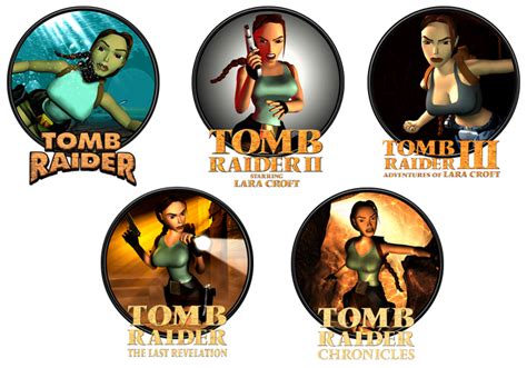 Tomb Raider 1 5 Icon Pack By Kaththedragoness On Deviantart