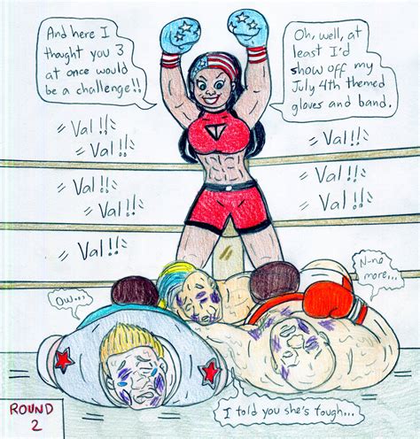 Boxing Valerie July 4th Beating By Jose Ramiro On Deviantart