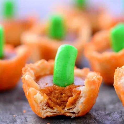 Mini Caramel Pumpkin Pies The Gunny Sack