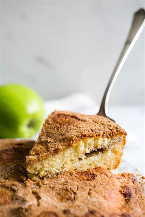 This is the most incredible coffee cake you're ever tasted, with lots of butter, cinnamon, and crumbly topping. Apple Coffee Cake Recipe | SimplyRecipes.com