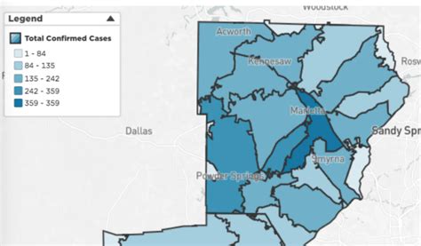 Updated 52820 Mapping Cobb Covid 19 Cases By Zip Code East Cobb News