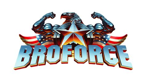 Download Broforce Logo Brand Game Linux Download Hd Png Hq Png Image