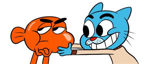 Darwin And Gumball From The Amazing World Of Gumball The Amazing
