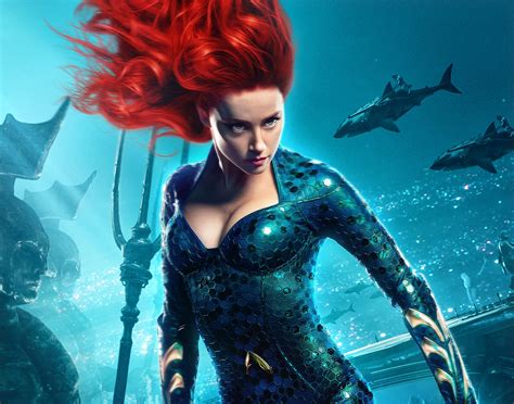 5002795 Aquaman Movie Jason Momoa Aquaman Mera Amber Heard 2018 Movies Movies Hd Poster