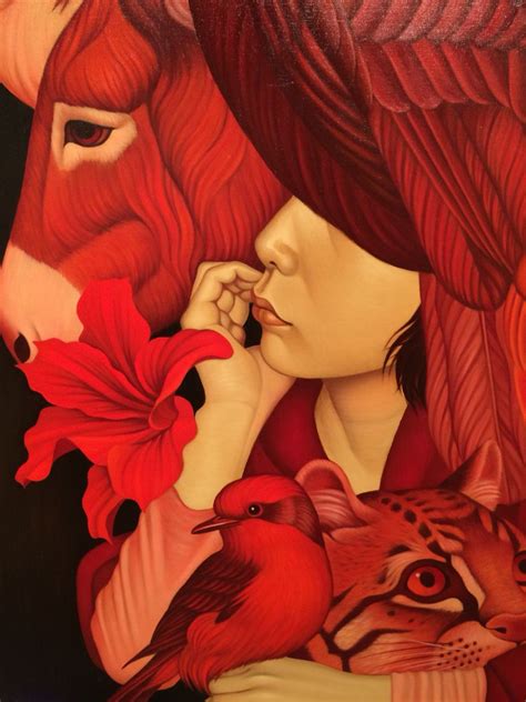Red Narcissist 22014 By Egene Koo Artiste
