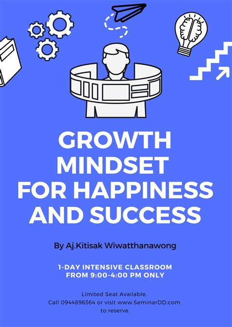 อบรม Growth Mindset For Happiness And Success