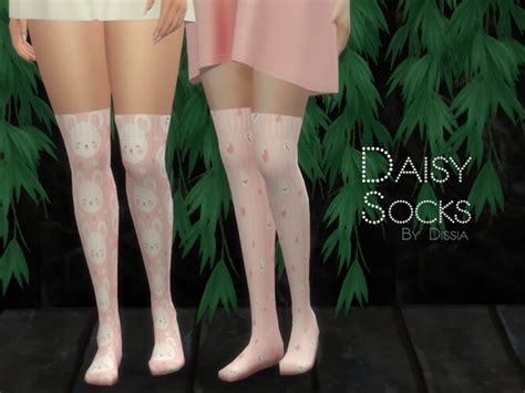 Daisy Socks By Dissia At Tsr Sims 4 Updates