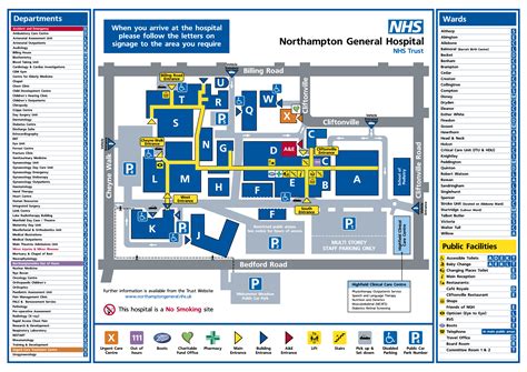Northampton General Hospital Map Map Of The World