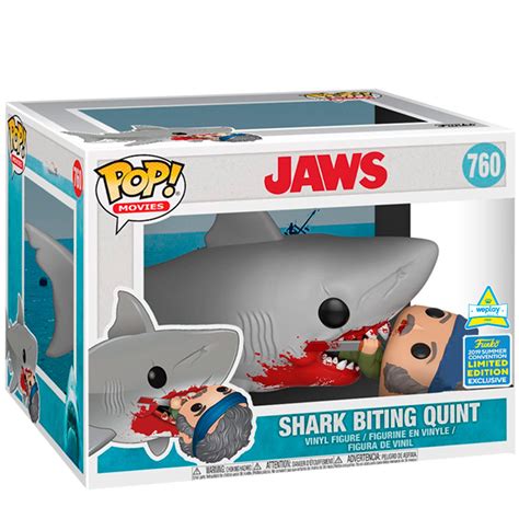 Figura Pop Movies Jaws 6 Jaws Eating Quint Exclusivo Sdcc 2019