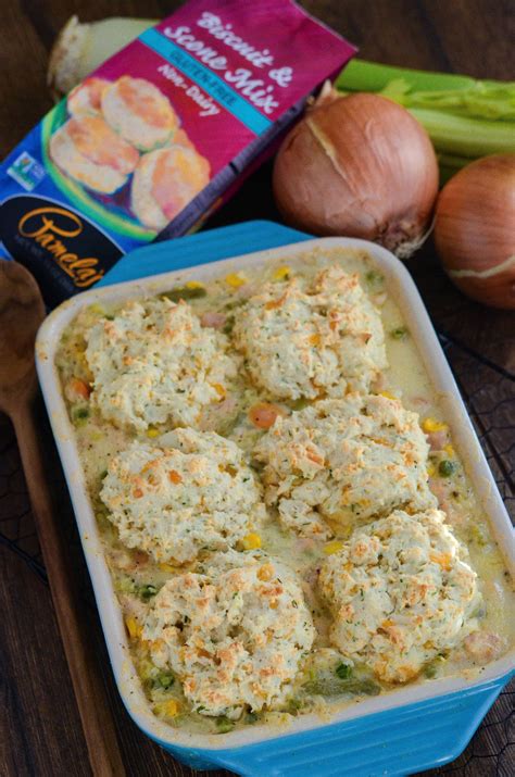 For less heat, omit jalapeños. Turkey Biscuit Casserole | The Novice Chef