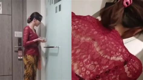 Viral Video Wikwik Menit Wanita Berkebaya Merah Netizen Buru Link