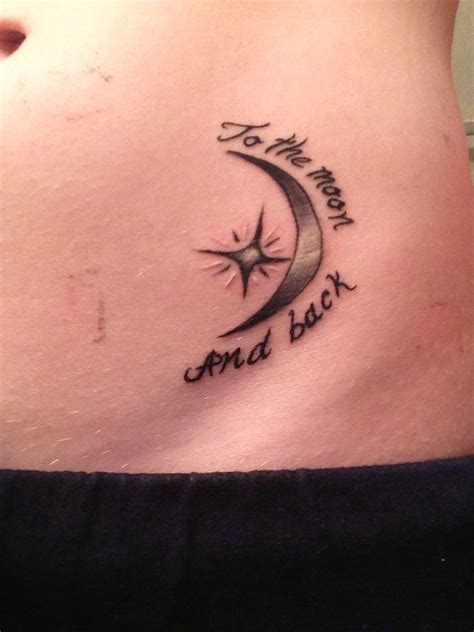 I Love You To The Moon And Back ️ Back Tats Cool Back Tattoos Back