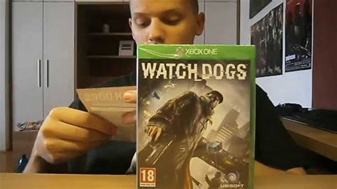 Watch Dogs Cz Unboxing Xbox One Youtube