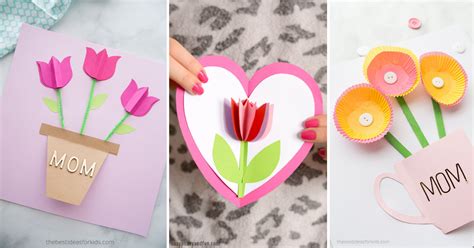 18 Handmade Mothers Day Cards That Kids Can Make And Moms Will Love