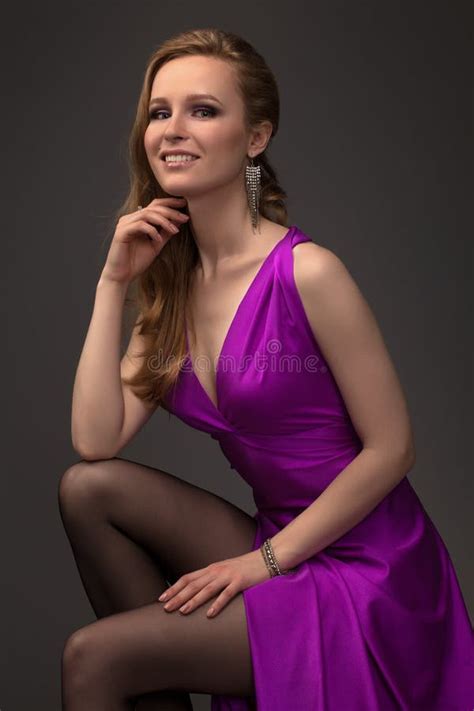 Alluring Girl Stock Image Image Of Posh Dress Fashion 84444511