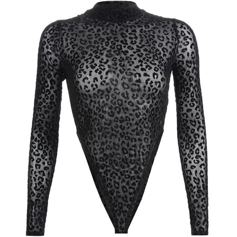 Leopard Print Bodysuit Lace Bodysuit Long Sleeve Bodysuit How To