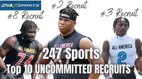College Football Recruiting Top UNCOMMITTED Recruits In 247Sports