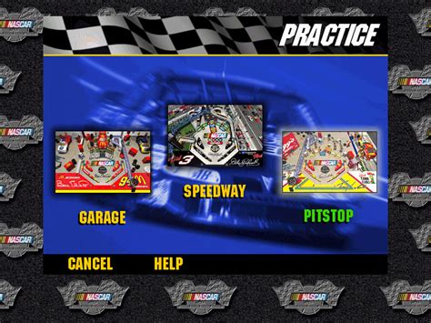 Cover for the next to last 3d ultra pinball game, nascar pinball. The Collection Chamber: 3D ULTRA NASCAR PINBALL (aka 3D ...