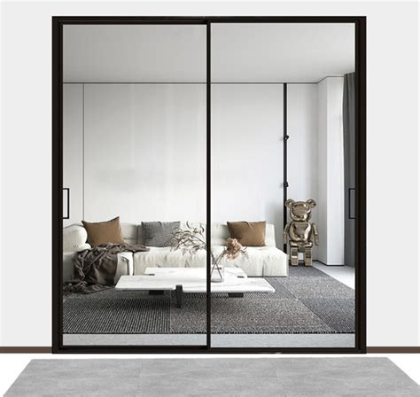 Elegant Series Super Slim Narrow Sliding Glass Door With 16 Series