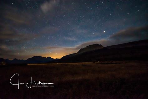 Night Skies At East Glacier Glacier National Park Montana Flickr