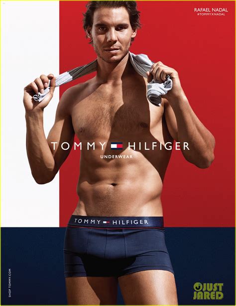 Rafael Nadal Strips Down Shirtless To His Underwear For Sexy Tommy