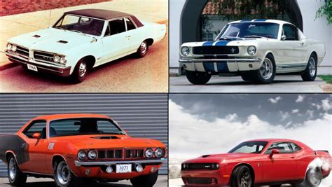Top 10 Best Muscle Cars Auto Express