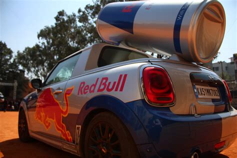 Red Bull Mini Cooper Vehicle Pixahive