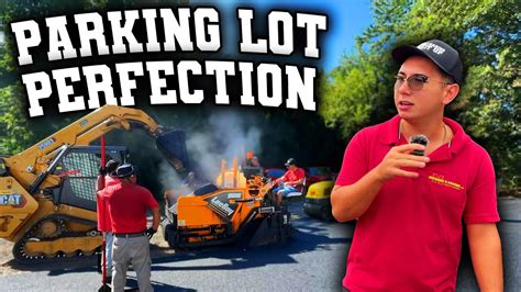 Incredible Parking Lot Transformation Youtube