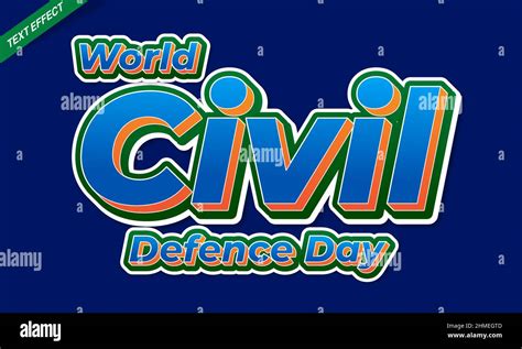 Civil Defence Stock Vector Images Alamy