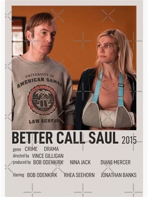 Better Call Saul Minimalist Poster By Larbisardi Redbubble