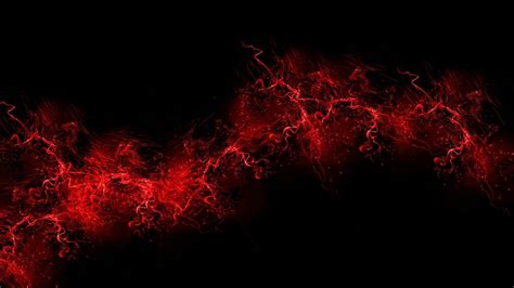 Black And Red Abstract Wallpaper X
